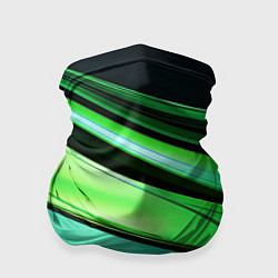 Бандана Абстрактные геометрические плавные линии минимализ