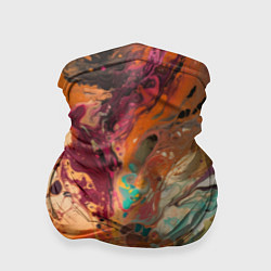 Бандана-труба Красочный хаос, цвет: 3D-принт