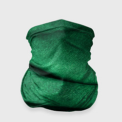 Бандана-труба Зеленая джинса, цвет: 3D-принт