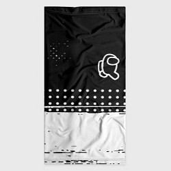 Бандана-труба Among us геометрия, цвет: 3D-принт — фото 2