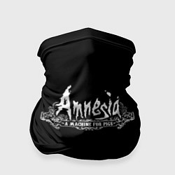 Бандана-труба Амнезия хоррор, цвет: 3D-принт