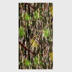 Бандана-труба Листья в камуфляже, цвет: 3D-принт — фото 2