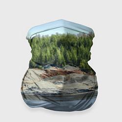 Бандана-труба Троицко-байновское месторождение глины, цвет: 3D-принт