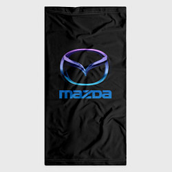 Бандана-труба Mazda neon logo, цвет: 3D-принт — фото 2