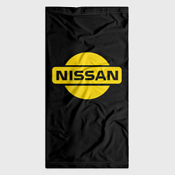 Бандана-труба Nissan yellow logo, цвет: 3D-принт — фото 2