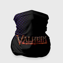 Бандана-труба Valheim logo pattern, цвет: 3D-принт