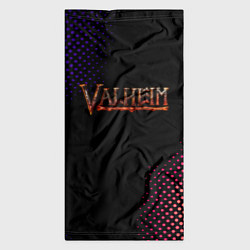 Бандана-труба Valheim logo pattern, цвет: 3D-принт — фото 2