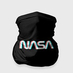 Бандана-труба NASA glitch, цвет: 3D-принт