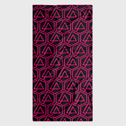 Бандана-труба Linkin park pink logo, цвет: 3D-принт — фото 2