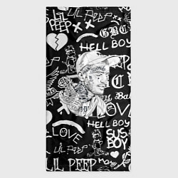 Бандана-труба Lil Peep pattern автографы лого, цвет: 3D-принт — фото 2