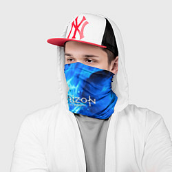 Бандана-труба Horizon zero dawn flower, цвет: 3D-принт — фото 2