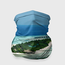 Бандана-труба Tourism, цвет: 3D-принт