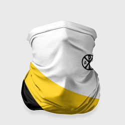 Бандана-труба Мы русские с нами Бог малая черная хризма Николай, цвет: 3D-принт
