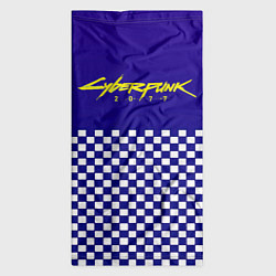 Бандана-труба Cyberpunk 2077 клетка, цвет: 3D-принт — фото 2
