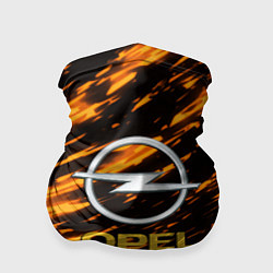 Бандана-труба Opel штрихи огненные, цвет: 3D-принт
