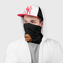 Бандана-труба 2025 год на деревянном спиле, цвет: 3D-принт — фото 2