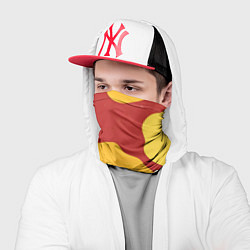 Бандана-труба Жаркий африканский паттерн, цвет: 3D-принт — фото 2