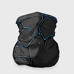 Бандана-труба Плита хай-тек текстура, цвет: 3D-принт