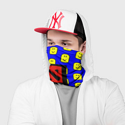 Бандана-труба Dota smile pattern, цвет: 3D-принт — фото 2