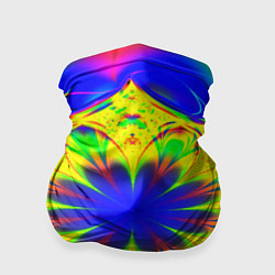 Бандана Неоновая психоделика узор