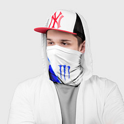 Бандана-труба Monster energy линии абстракции, цвет: 3D-принт — фото 2