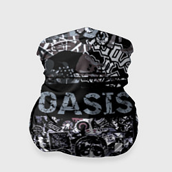 Бандана Oasis на фоне гитар