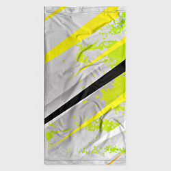 Бандана-труба Color white light green, цвет: 3D-принт — фото 2