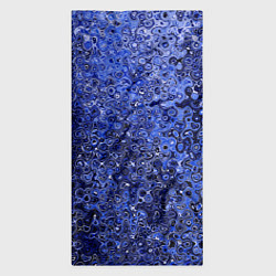 Бандана-труба Синий ультрамарин абстрактная текстура, цвет: 3D-принт — фото 2
