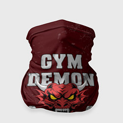 Бандана-труба Gym demon, цвет: 3D-принт