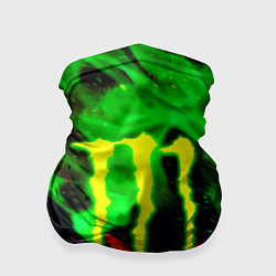 Бандана-труба Monster energy огонь лого, цвет: 3D-принт