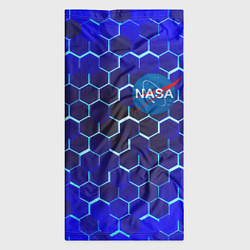 Бандана-труба Nasa голубая броня, цвет: 3D-принт — фото 2