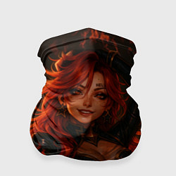 Бандана-труба Горячая пиро архонт Мавуика - Genshin Impact, цвет: 3D-принт