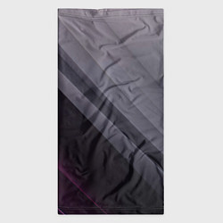 Бандана-труба Color black grey, цвет: 3D-принт — фото 2