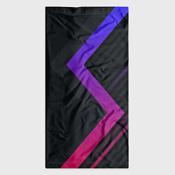 Бандана-труба Color black line, цвет: 3D-принт — фото 2