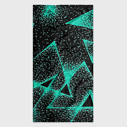 Бандана-труба The triangle is light blue, цвет: 3D-принт — фото 2