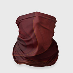 Бандана Темно-бордовый волнистый узор