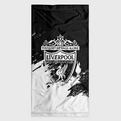 Бандана-труба Liverpool краски белые, цвет: 3D-принт — фото 2