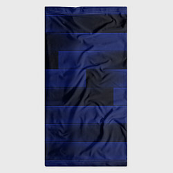 Бандана-труба Color blue square, цвет: 3D-принт — фото 2
