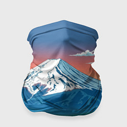 Бандана-труба Япония гора, цвет: 3D-принт