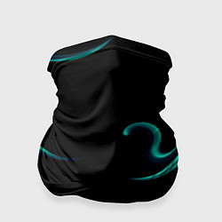 Бандана-труба Color light blue abstraction, цвет: 3D-принт