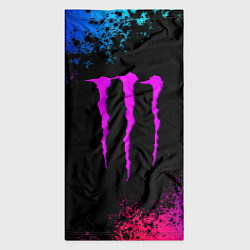 Бандана-труба Monster energy неоновые цвета, цвет: 3D-принт — фото 2
