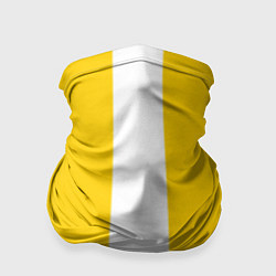 Бандана-труба Color yellow white line, цвет: 3D-принт