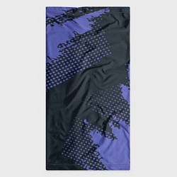 Бандана-труба Абстрактная текстура в синем, цвет: 3D-принт — фото 2