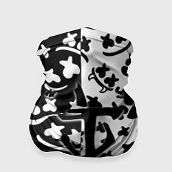 Бандана-труба Doom x Marshmello pattern, цвет: 3D-принт