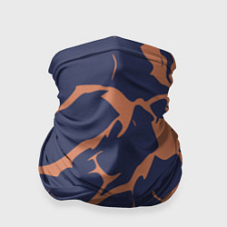 Бандана Разломы на синем