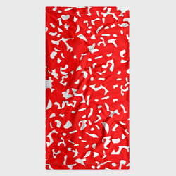Бандана-труба Красный яркий камуфляж, цвет: 3D-принт — фото 2