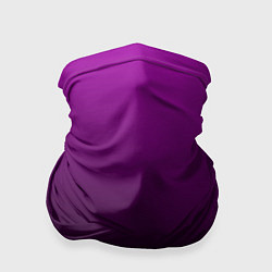 Бандана-труба Purple gradient, цвет: 3D-принт
