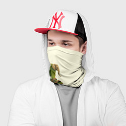 Бандана-труба Слон кактус и сандалии мем, цвет: 3D-принт — фото 2