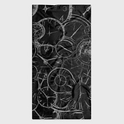 Бандана-труба Паттерн часов - много время, цвет: 3D-принт — фото 2