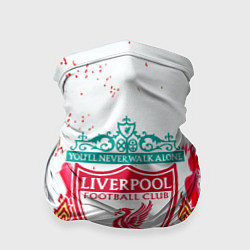 Бандана-труба Liverpool розовый огонь, цвет: 3D-принт